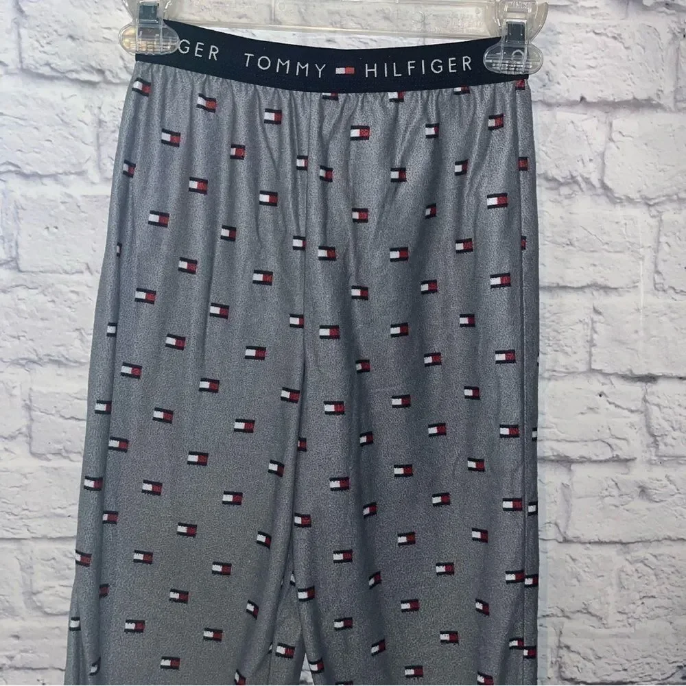 Gray soft Youth Boys Tommy Hilfiger pajama pants size 8-10